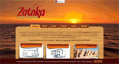Desktop Screenshot of domki-zatoka.pl